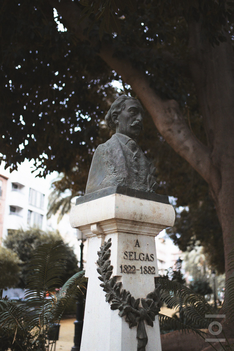 Estatua Selgas Murcia