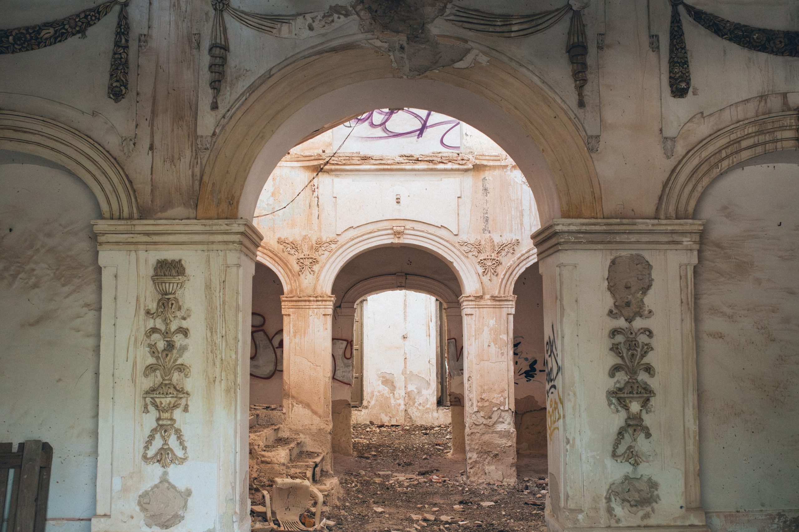 mansión guil abandonada