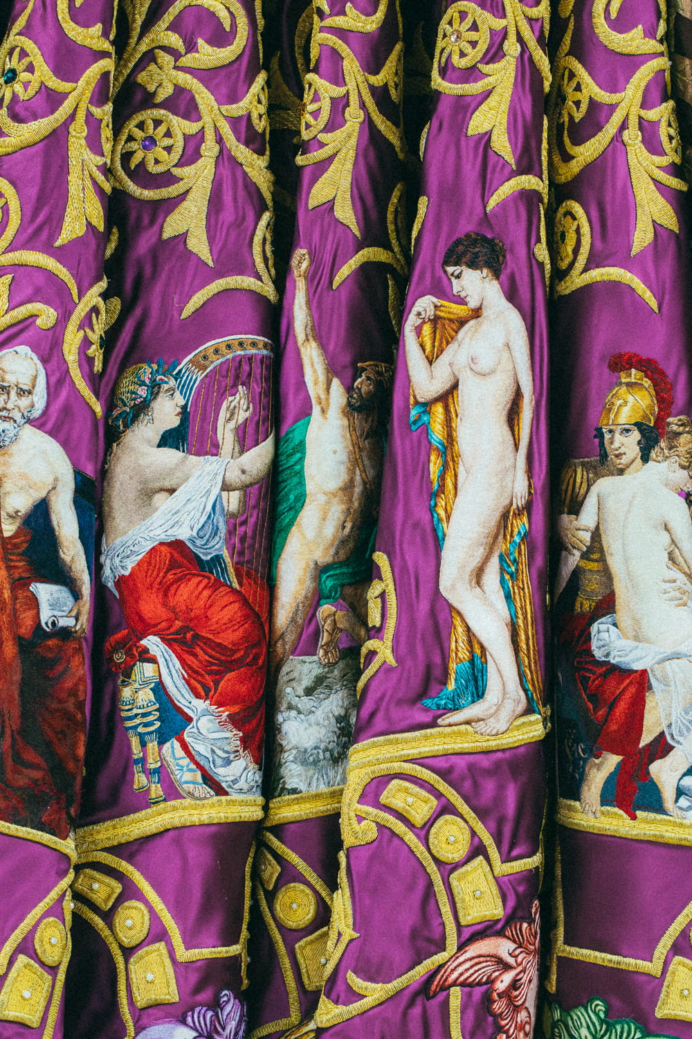 Bordados de la Semana Santa de Lorca fotografiados por Cristina Navarro